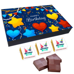 Happy Birthday 12pcs Chocolate Box