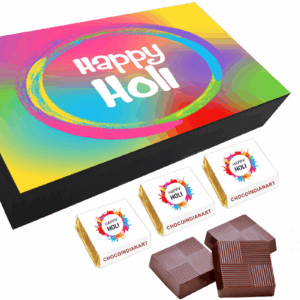 Customized Printed Chocolate Gift Box For Holi