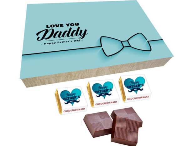 happy fathers' day chocolate gift