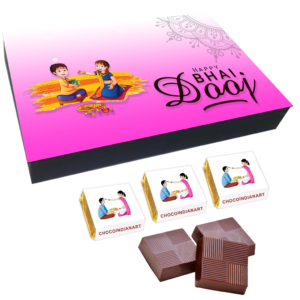 Delightful Happy Bhai Dooj Chocolate Gifts