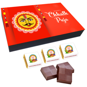 Nice Happy Chhat Puja Delicious Chocolate Gift