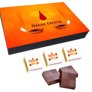 Nice Happy Bhai Dooj Delicious Chocolate Gift