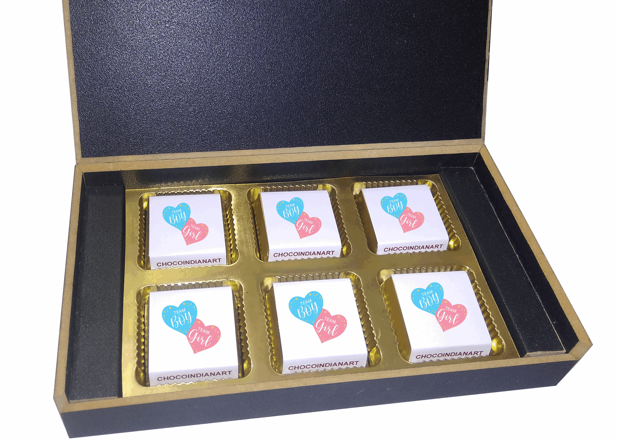 Wonderful Chocolate Gift Box For Twin Announcement - Image 3