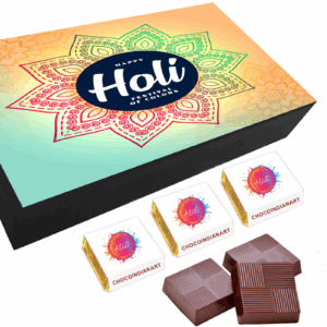 Loving Chocolate Gift Box For Holi Festival