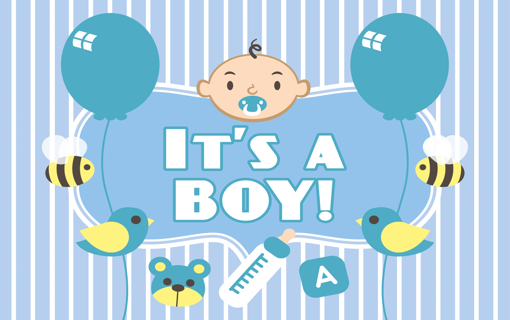 Amazing Chocolate Gift Box For Baby Boy Announcement - Image 4
