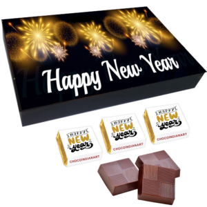 Sweet Chocolate Gift Box For New Year