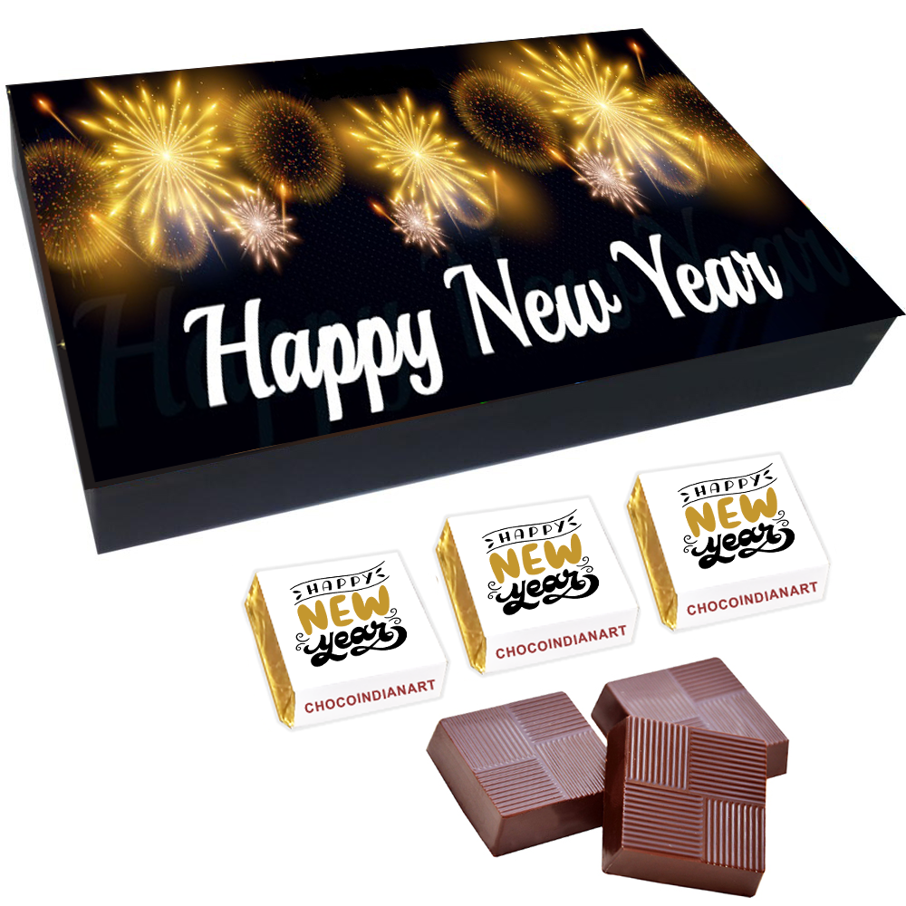 Sweet Chocolate Gift Box For New Year