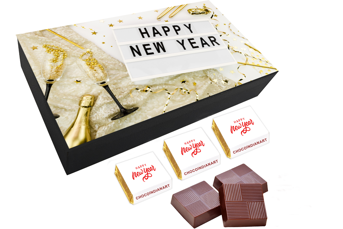 Precious Chocolate Gift Box For Happy New Year