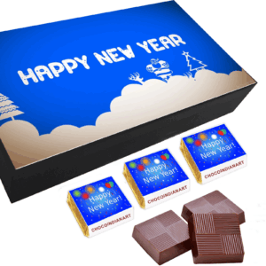 Pretty Chocolate Gift Box For Happy New Year