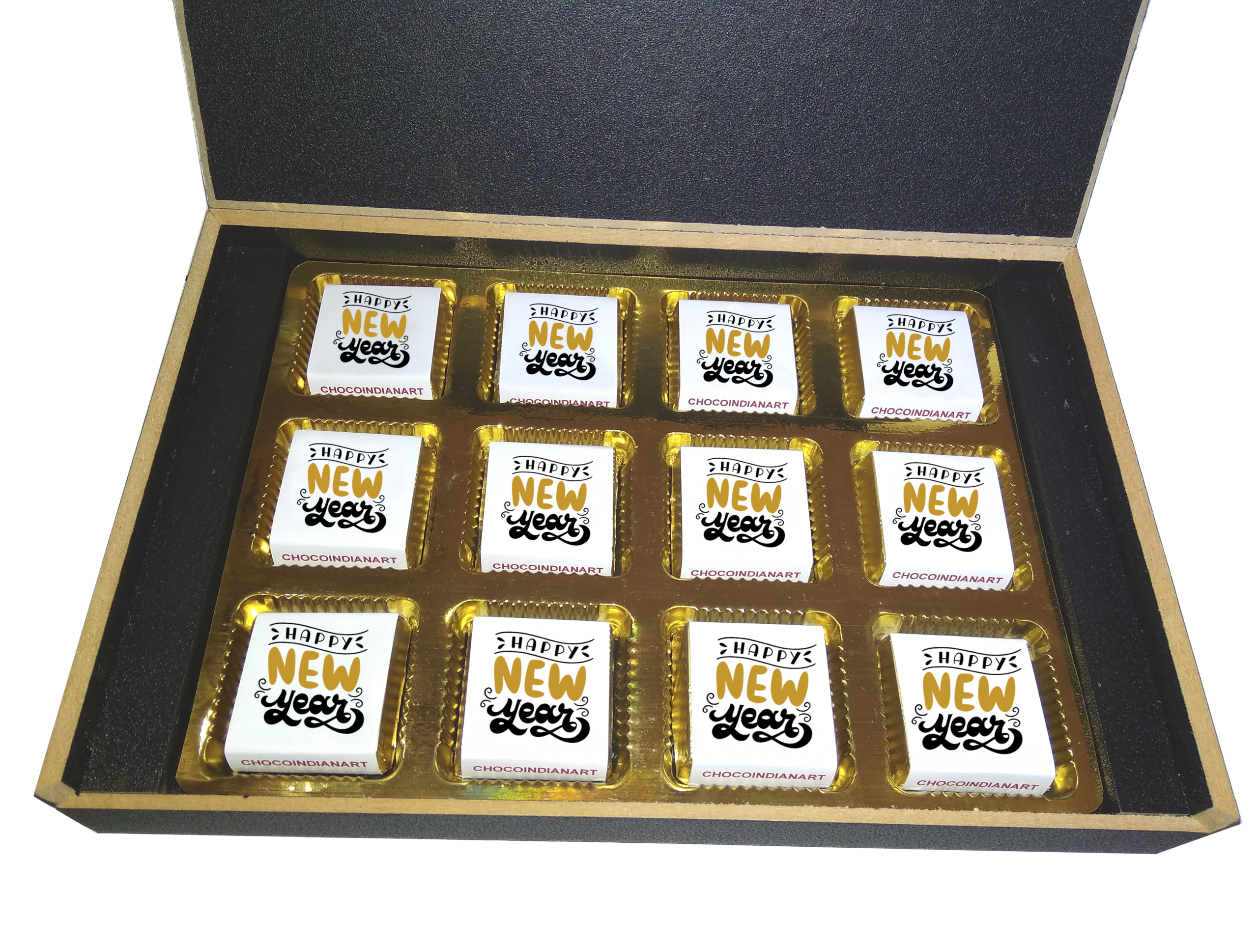 Sweet Chocolate Gift Box For New Year - Image 2